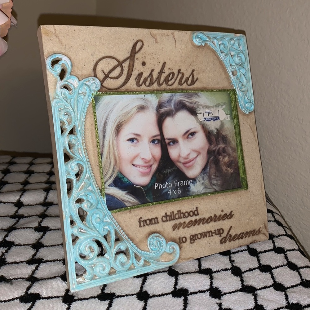 Sisters Picture Frame ♥️ 4x6
